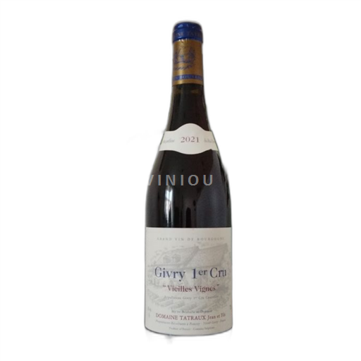 Borgogna Givry Premier Cru Domaine Tatraux Jean Et Fils Vieilles Vignes 2021