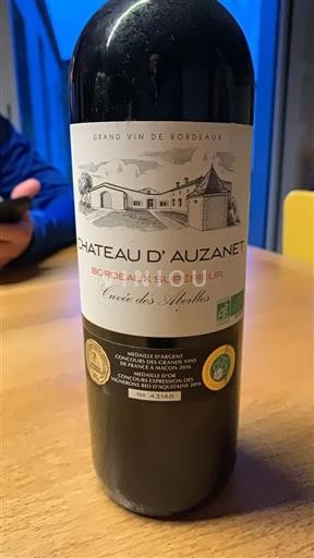 Bordeaux Bordeaux supérieur Château Auzanet des Abeilles 2015
