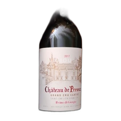 Bordeaux Saint-Émilion Grand Cru Château Pressac Il vino di Giorgio 2017