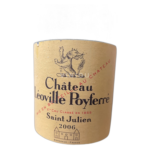 Bordeaux Saint-Julien Château Leoville Poyferre 2006