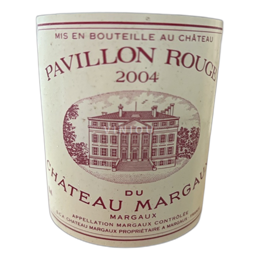 Bordeaux Margaux Grand Cru Château Margaux Pavillon Rouge 2004