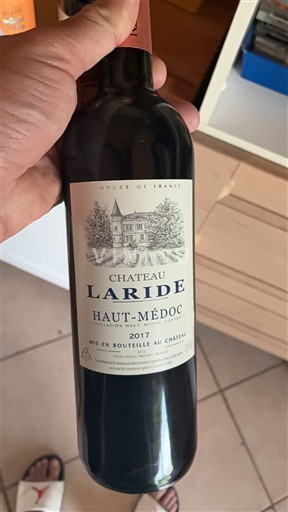 Bordeaux Haut-Médoc Château Laride 2017