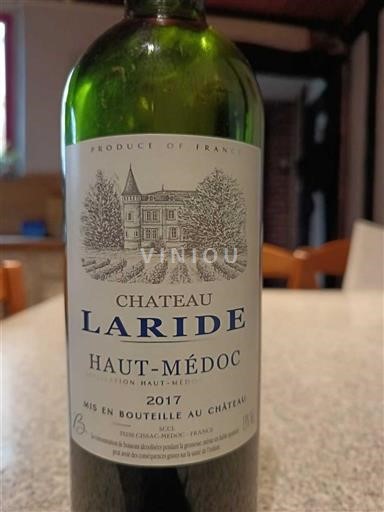 Bordeaux Haut-Médoc Château Laride 2017