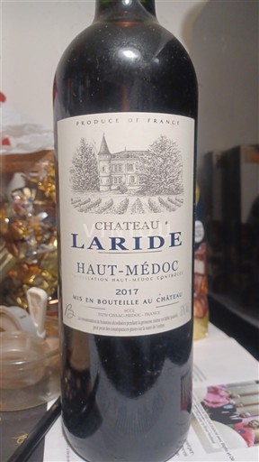 Bordeaux Haut-Médoc Château Laride 2017