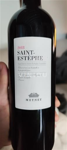 Bordeaux Saint-Estèphe Château Meyney 2018