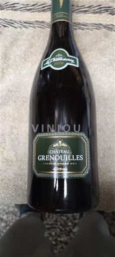 Burgundsko Chablis Grand Cru Château Grenouille 2018