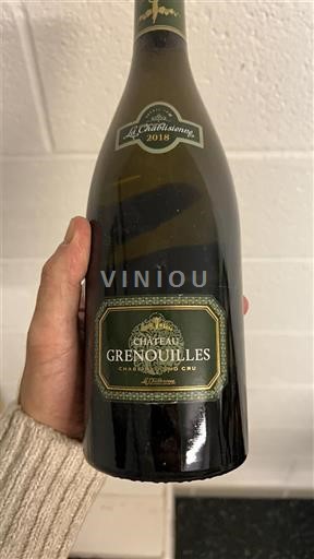 Burgundy Chablis Grand Cru Château Grenouille 2018