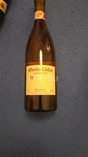 Galicien Rías Baixas Martín Códax Albariño Icke årgångsbetecknad