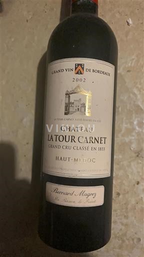 Bordeaux Haut-Médoc Grand Cru Château La Tour Carnet 2002