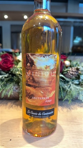 Bordeaux Sauternes Château Caillou La du Centenaire 2009
