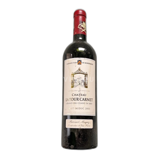 Bordeaux Haut-Médoc Grand Cru Château La Tour Carnet 2003