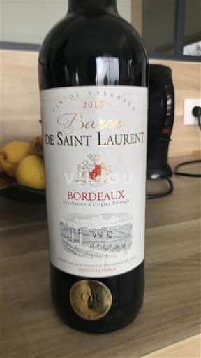 Bordeaux Baron de Saint Laurent 2016