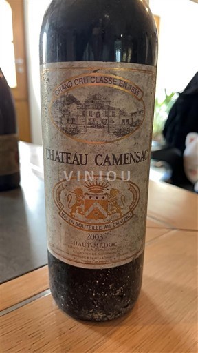 Burdeos Haut-Médoc Grand Cru Château Camensac 2003