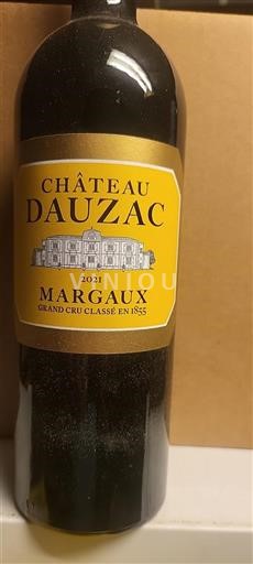 Bordeaux Margaux Grand Cru Château Dauzac 2021