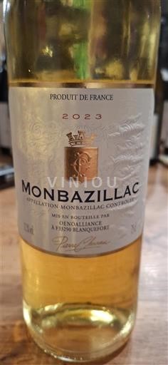 South West Monbazillac Oenoalliance 2023