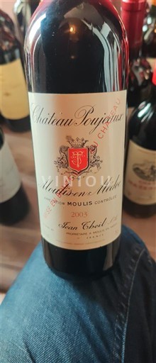 Bordeaux Moulis-en-Médoc Château Poujeaux 2003