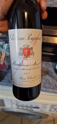 Bordeaux Moulis-en-Médoc Château Poujeaux 2003