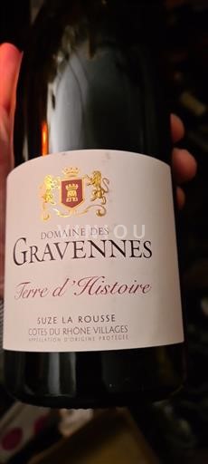 Rona dolina Côtes-du-Rhône-Villages Domaine Des Gravennes Terre d'Histoire Neleten.