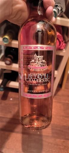 Bordéus Bordéus rosé Château Camarsac 2021