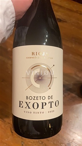 La Rioja Rioja Exopto Bozeto de Exopto 2022