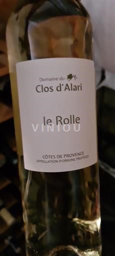 Provansa Côtes-de-Provence Clos Alari le Rolle Neleten.