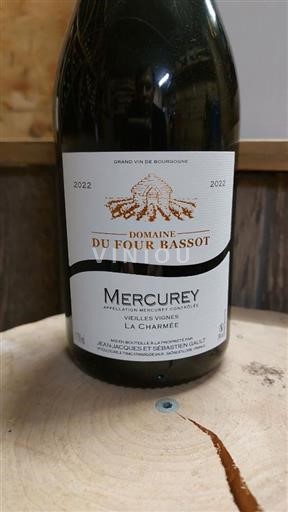 Burgund Mercurey Grand Cru Domaine Four Bassot La Charmée Vieilles Vignes 2022