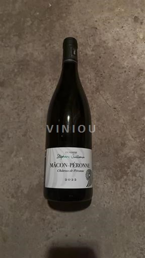 Borgonha Mâcon e mâcon-villages Château Péronne 2022