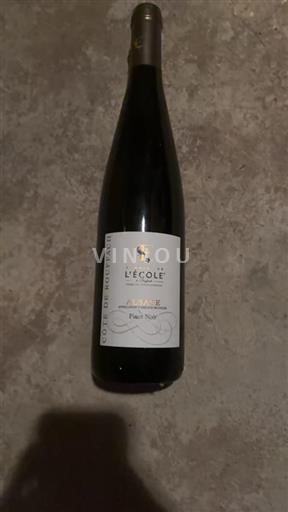 Alsace Pinot Noir Domaine L'école 2020