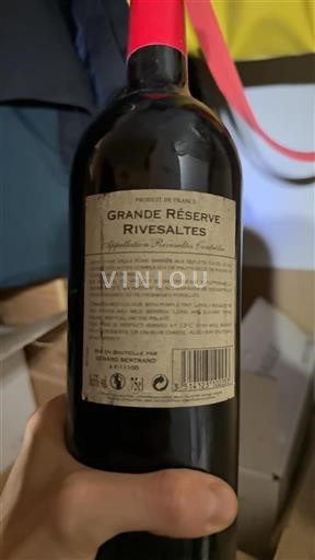 Roussillon Rivesaltes Domaine Gérard Bertrand Grande Réserve 1988
