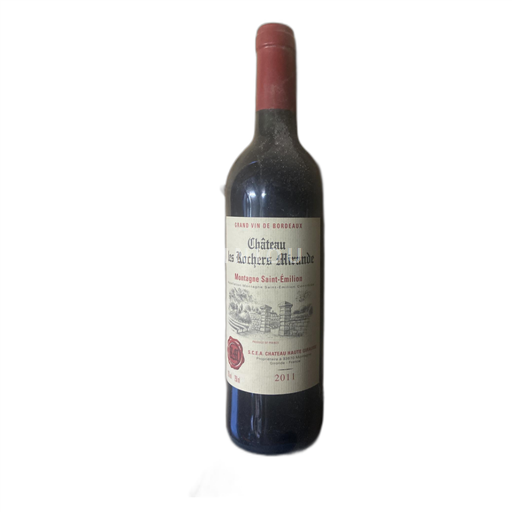 Bordo Montanja Sen Emilion Château les Rochers Mirande 2011
