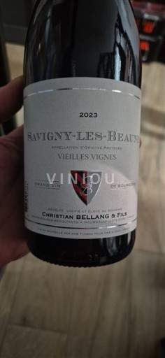 Burgundsko Savigny-lès-Beaune Grand Cru Christian Bellang & Fils Vieilles Vignes 2023