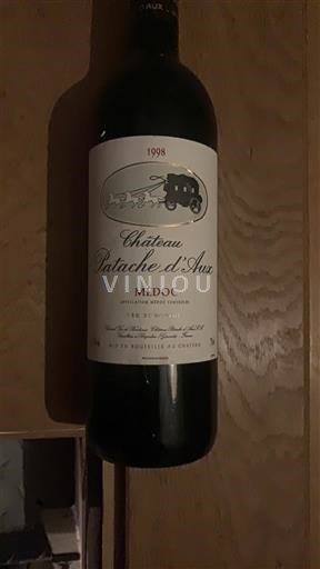 Burdeos Médoc Château Patache d'Aux 1998