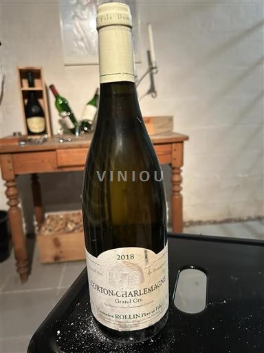 Bourgogne Corton-charlemagne Grand Cru Domaine Rollin Père Et Fils 2018