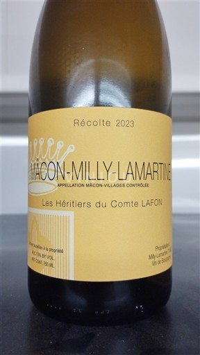 Burgundi Mâcon ja Mâcon-kylät Les Héritiers Du Comte Lafon 2023