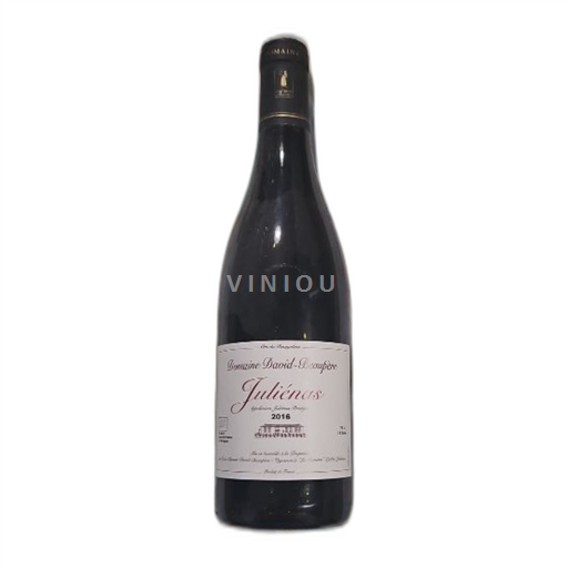 Vin Rouge sec David Beaupère 2016 France Beaujolais Juliénas AOC