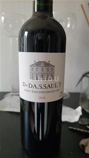 Bordeaux Saint-Émilion Grand Cru Grand Cru Dassault D de Dassault 2016