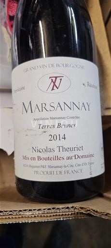 Bourgogne Marsannay Grand Cru Nicolas Theuriet Terres Brunes 2014