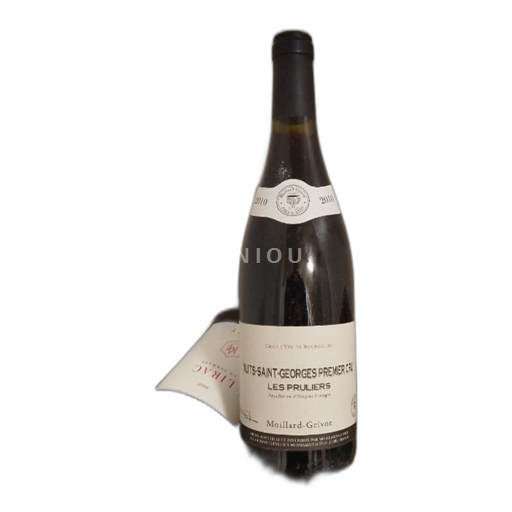 Burgundi Nuits-saint-georges Premier Cru Moillardgrivot Les Pruliers 2010
