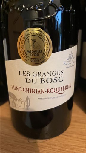 Languedoque Saint-Chinian Les Granges Du Bosc 2021