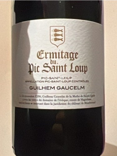 Languedoc Pic-Saint-Loup Héritage Du Pic Saint Loup Guilhem Gaucelm 2019