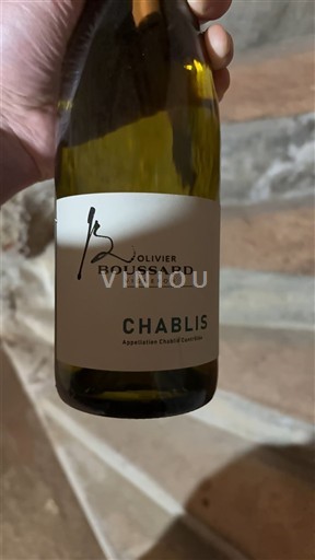 Burgundi Chablis Olivier Boussard 2023