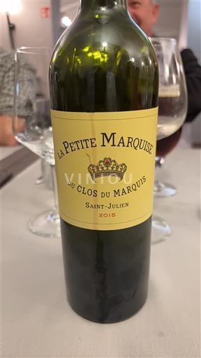 Bordeaux Saint-Julien Clos Du Marquis La Petite Marquise 2015