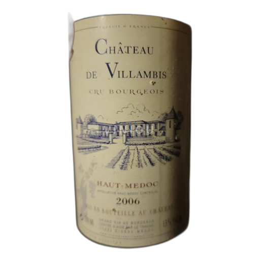 Bordeaux Haut-Médoc Château de Villambis 2006