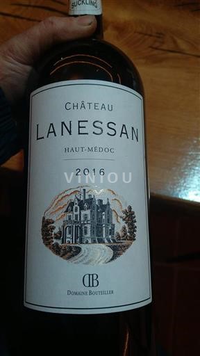 Bordeaux Haut-Médoc Château Lanessan 2016