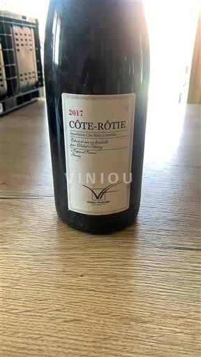 Rhônen laakso Côte-rôtie Vidalfleury 2017