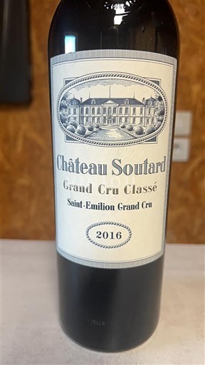Bordeaux Saint-Émilion Grand Cru Grand Cru Château Soutard Petit Soutard 2016