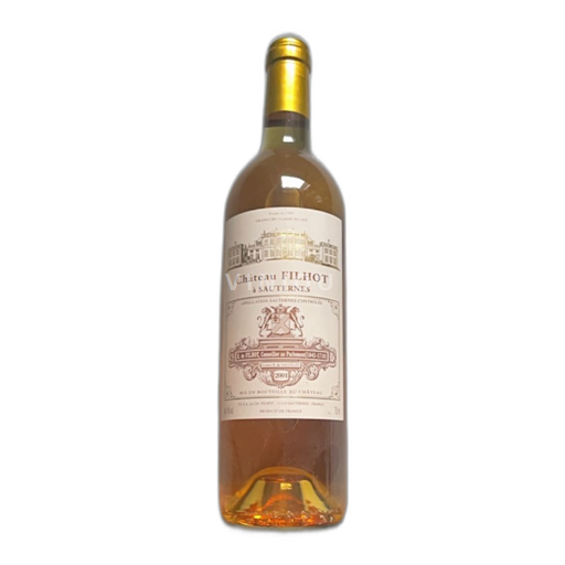 Bordeaux Sauternes Grand Cru Château Filhot 2001