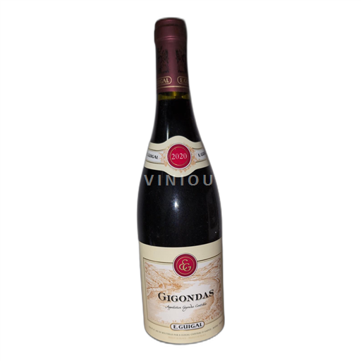 Vin Rouge sec E. Guigal 2020 France Vallée du Rhône Gigondas AOC