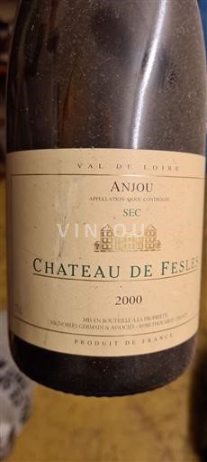Loiretal Anjou Château Fesles 2000