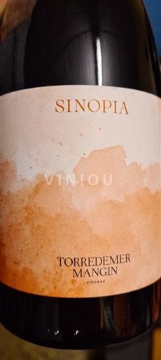 Languedoc och Roussillon Côtes catalanes Torredemer Mangin Sinopia 2023